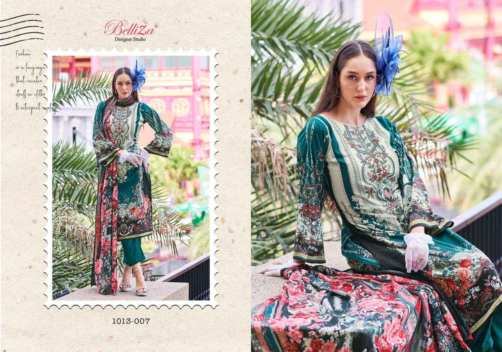 Belliza Naira Vol 87 Cotton Dress Material 8 pcs Cataloge