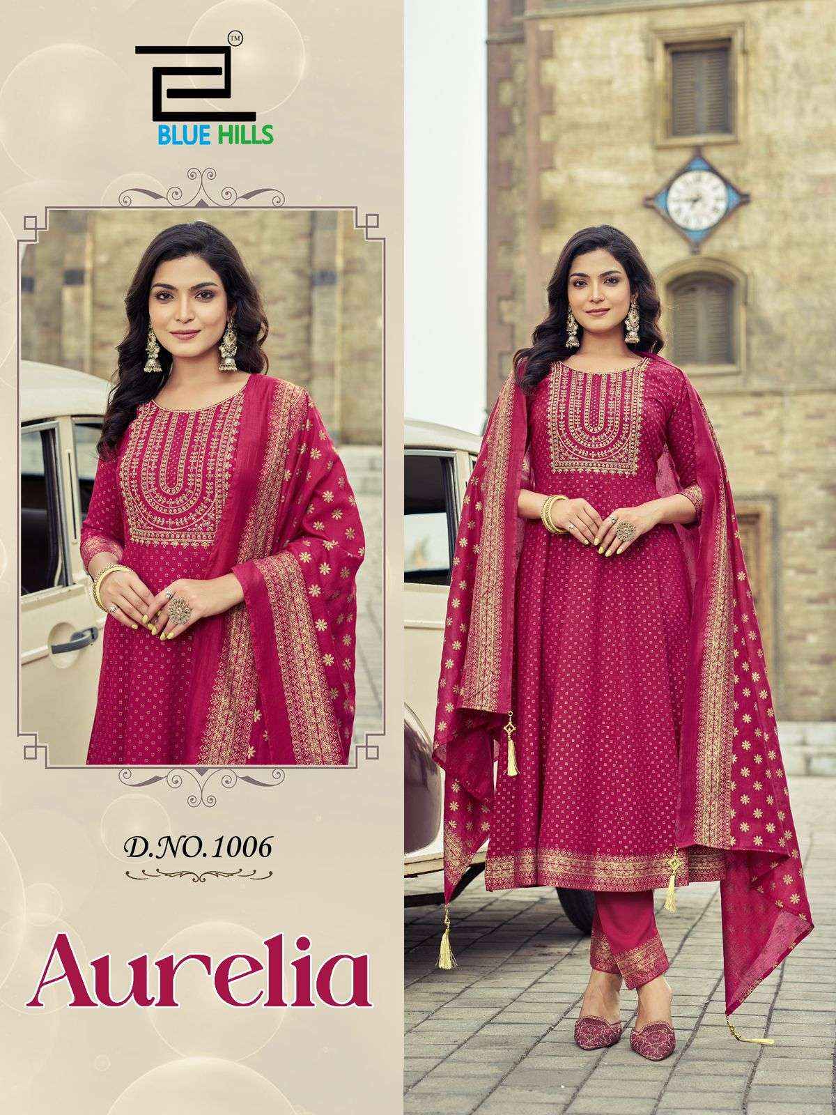 Blue Hills Aurelia Rayon Kurti Combo 6 pcs Catalogue