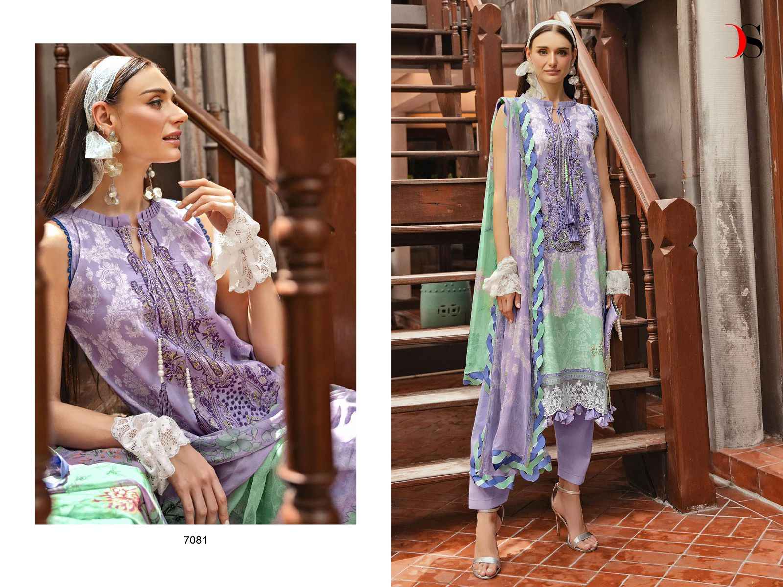 Deepsy Bliss Lawn Vol 24-2 Cotton Dress Material 8 Pc Catalog