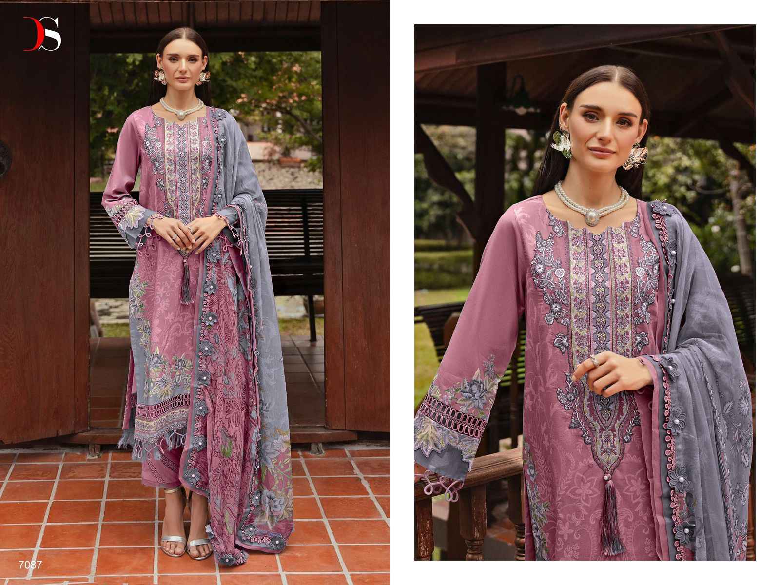 Deepsy Bliss Lawn Vol 24-2 Cotton Dress Material 8 Pc Catalog