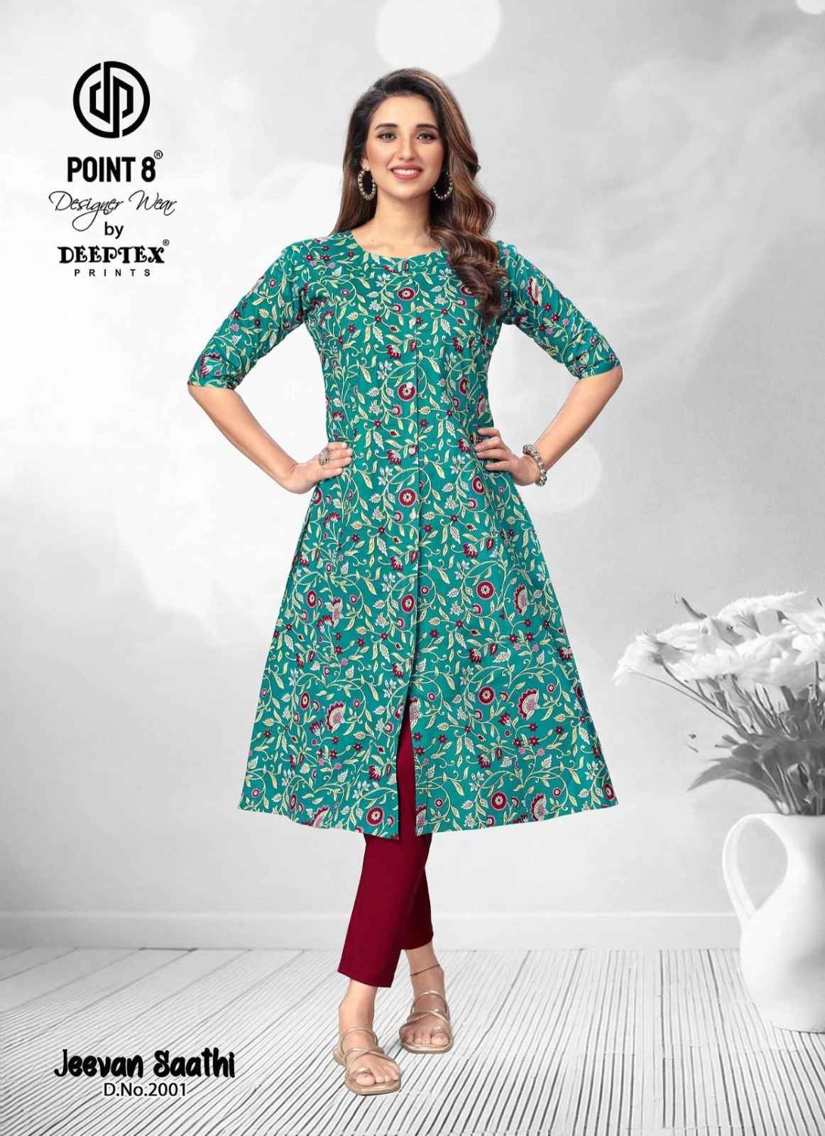Deeptex Jeevan Saathi Vol 2 Cotton Kurti 10 pcs Catalogue