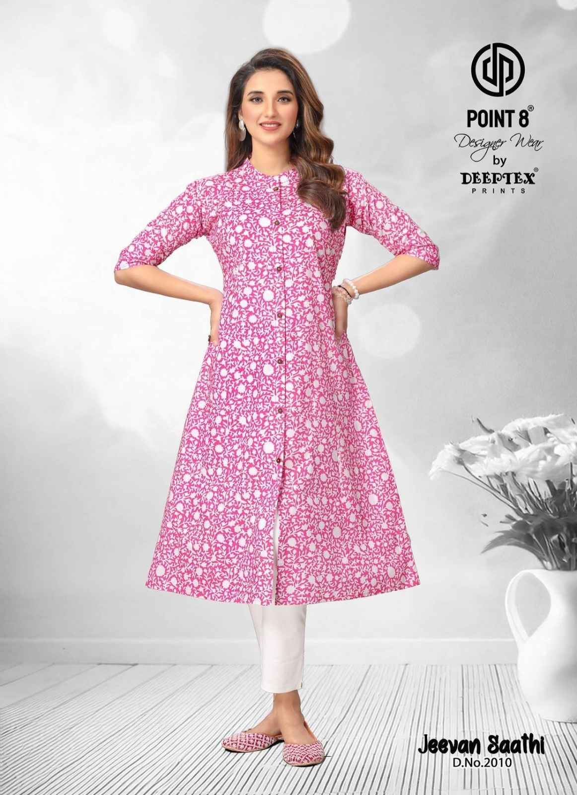 Deeptex Jeevan Saathi Vol 2 Cotton Kurti 10 pcs Catalogue