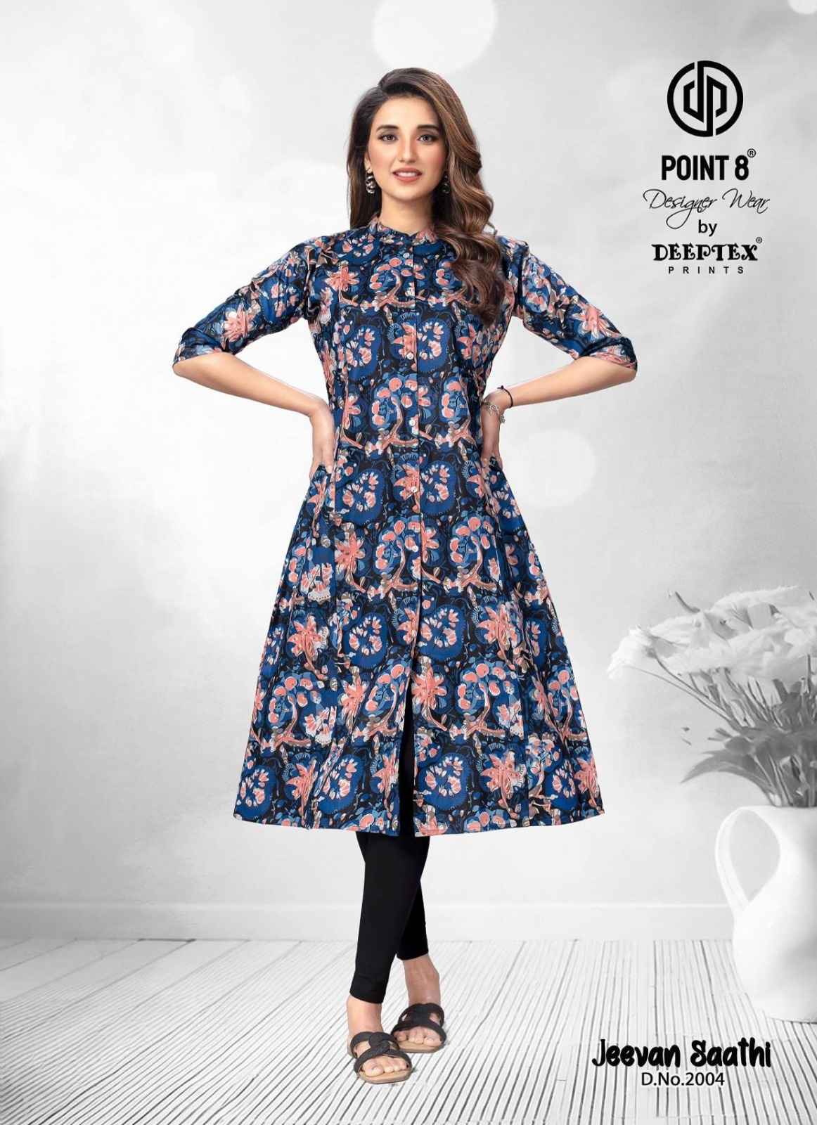 Deeptex Jeevan Saathi Vol 2 Cotton Kurti 10 pcs Catalogue