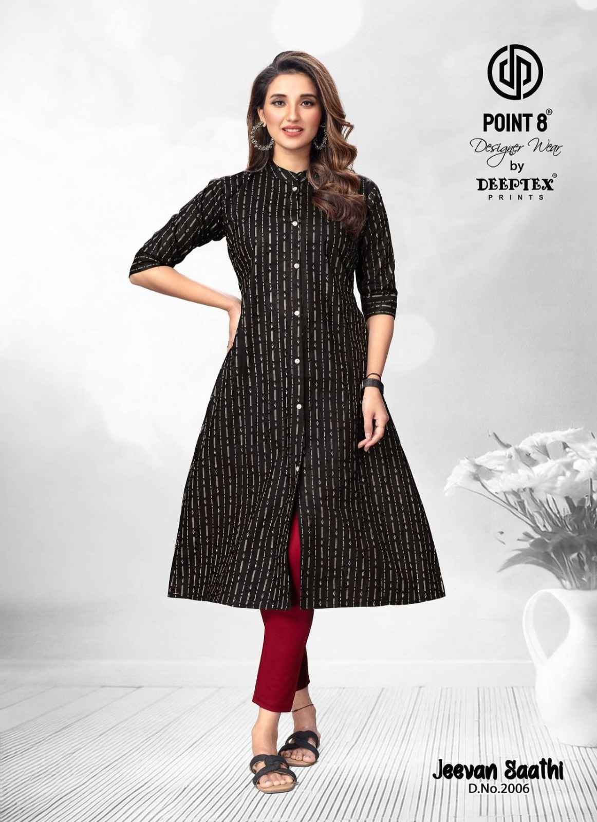 Deeptex Jeevan Saathi Vol 2 Cotton Kurti 10 pcs Catalogue