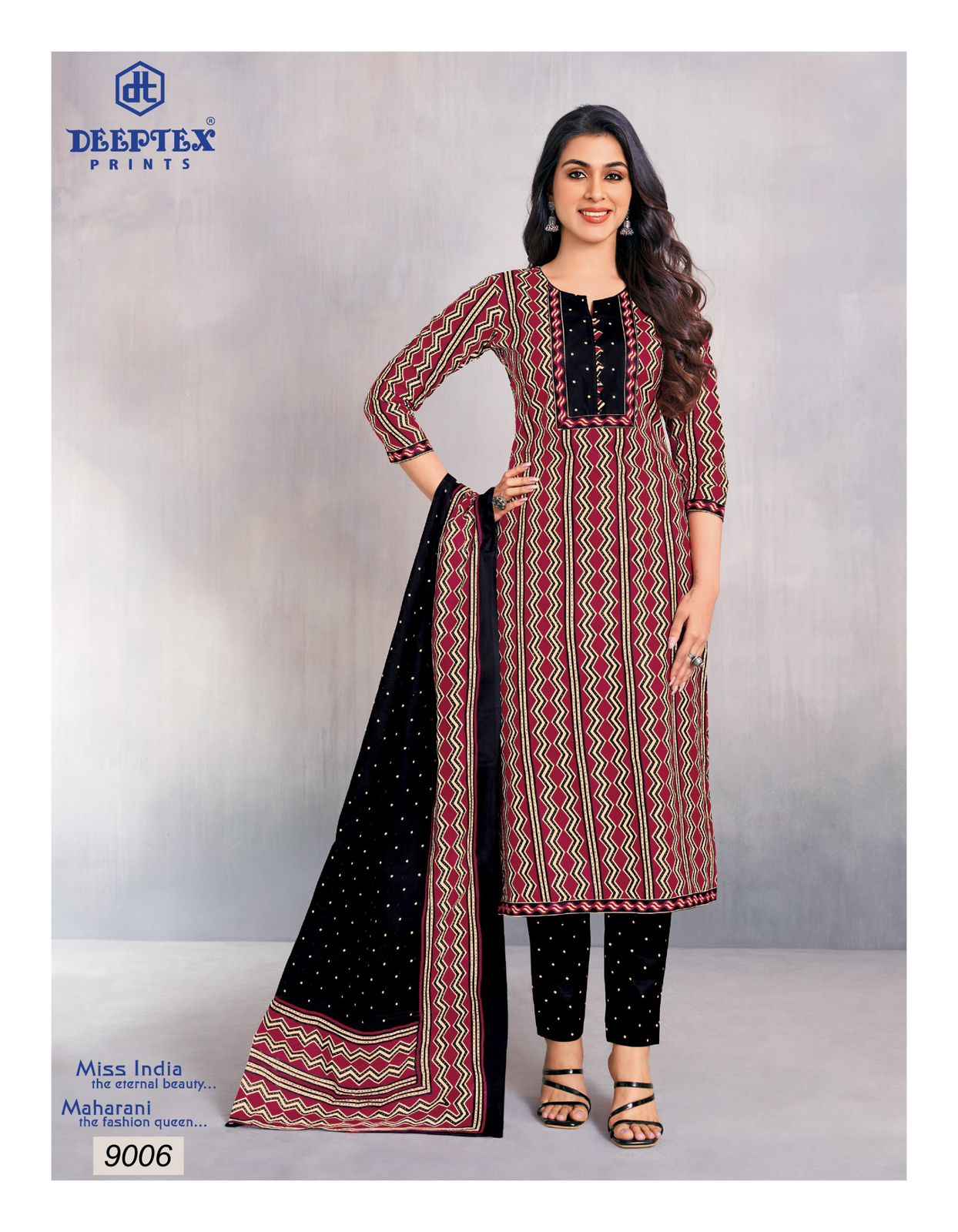 Deeptex Miss India Vol 90 Cotton Dress Material 16 pcs Catalogue