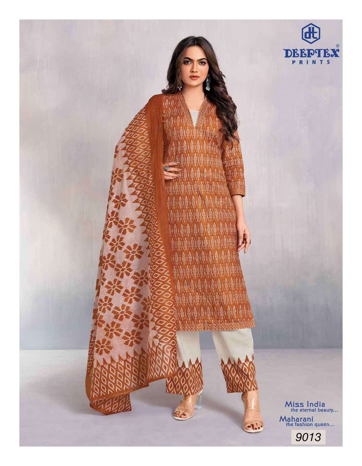 Deeptex Miss India Vol 90 Cotton Dress Material 16 pcs Catalogue