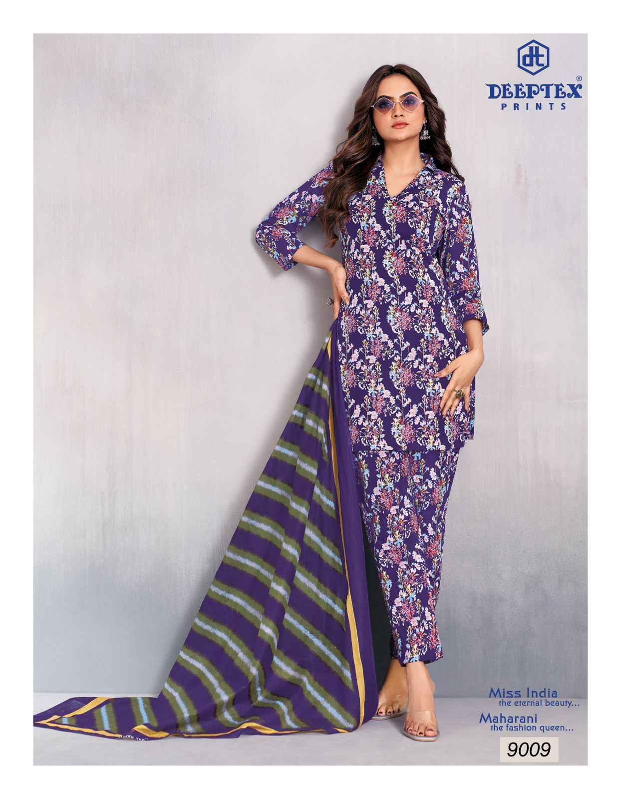 Deeptex Miss India Vol 90 Cotton Dress Material 16 pcs Catalogue