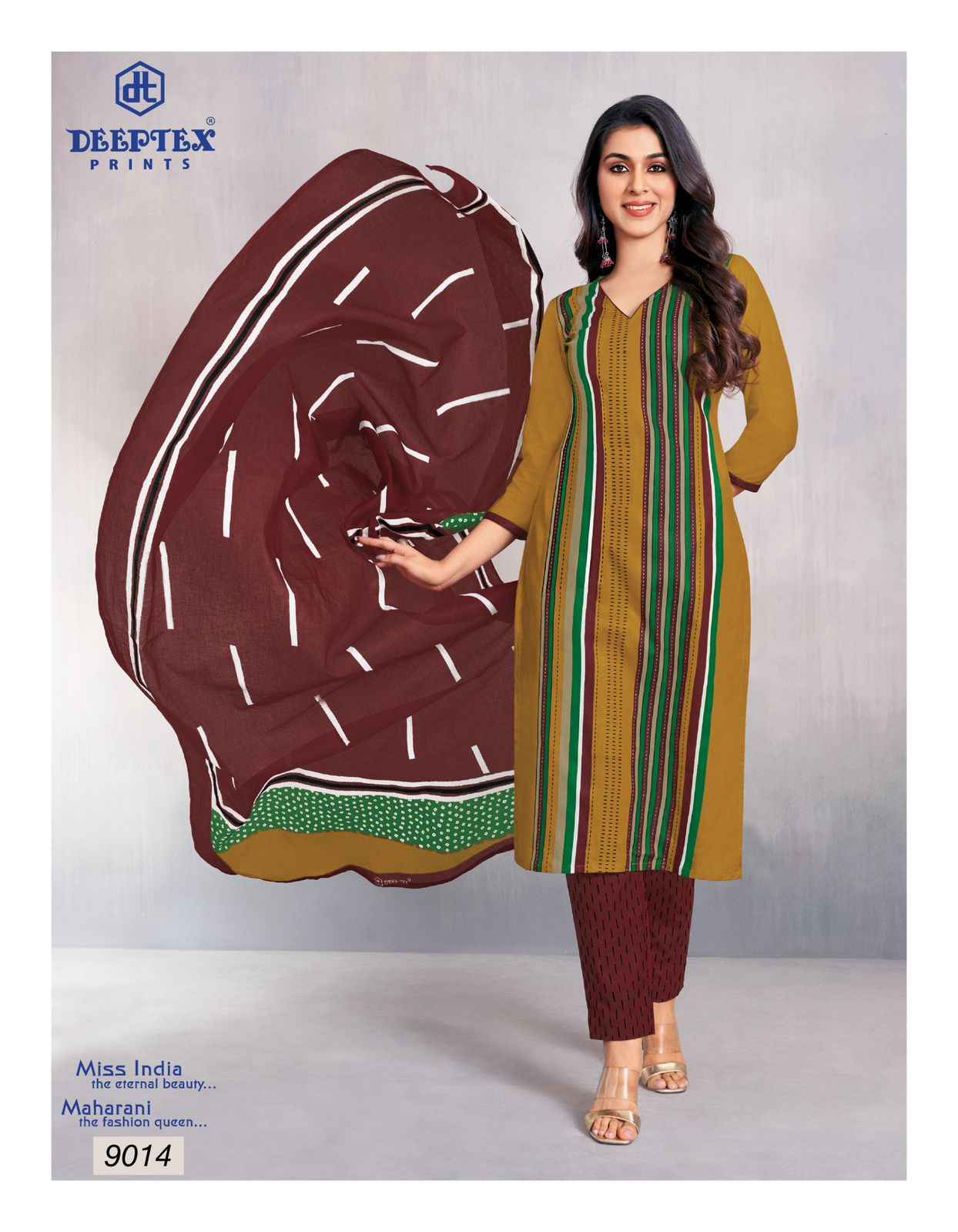 Deeptex Miss India Vol 90 Cotton Dress Material 16 pcs Catalogue
