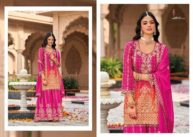 Eba Lifestyle Rangeen Readymade Chinone Dress 3 pcs Catalogue