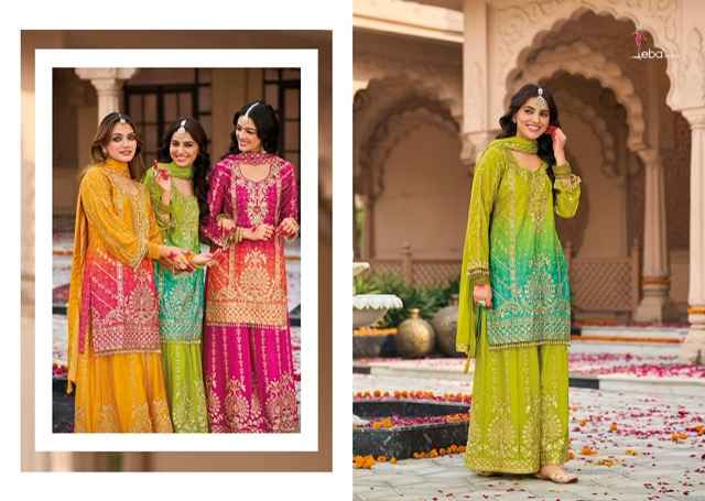 Eba Lifestyle Rangeen Readymade Chinone Dress 3 pcs Catalogue