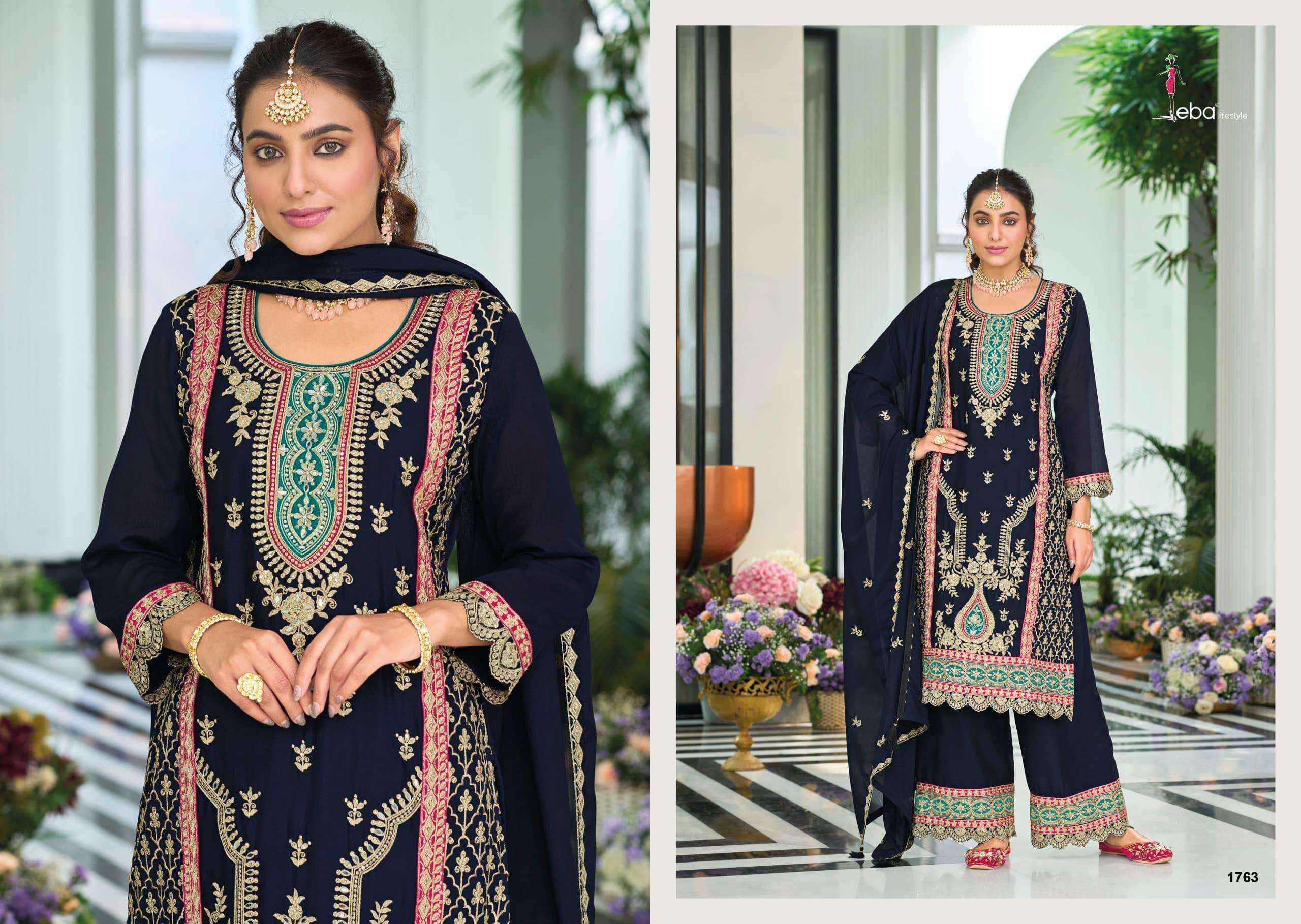 Eba Lifestyle Zohra Readymade Chinone Dress 3 pcs Catalogue