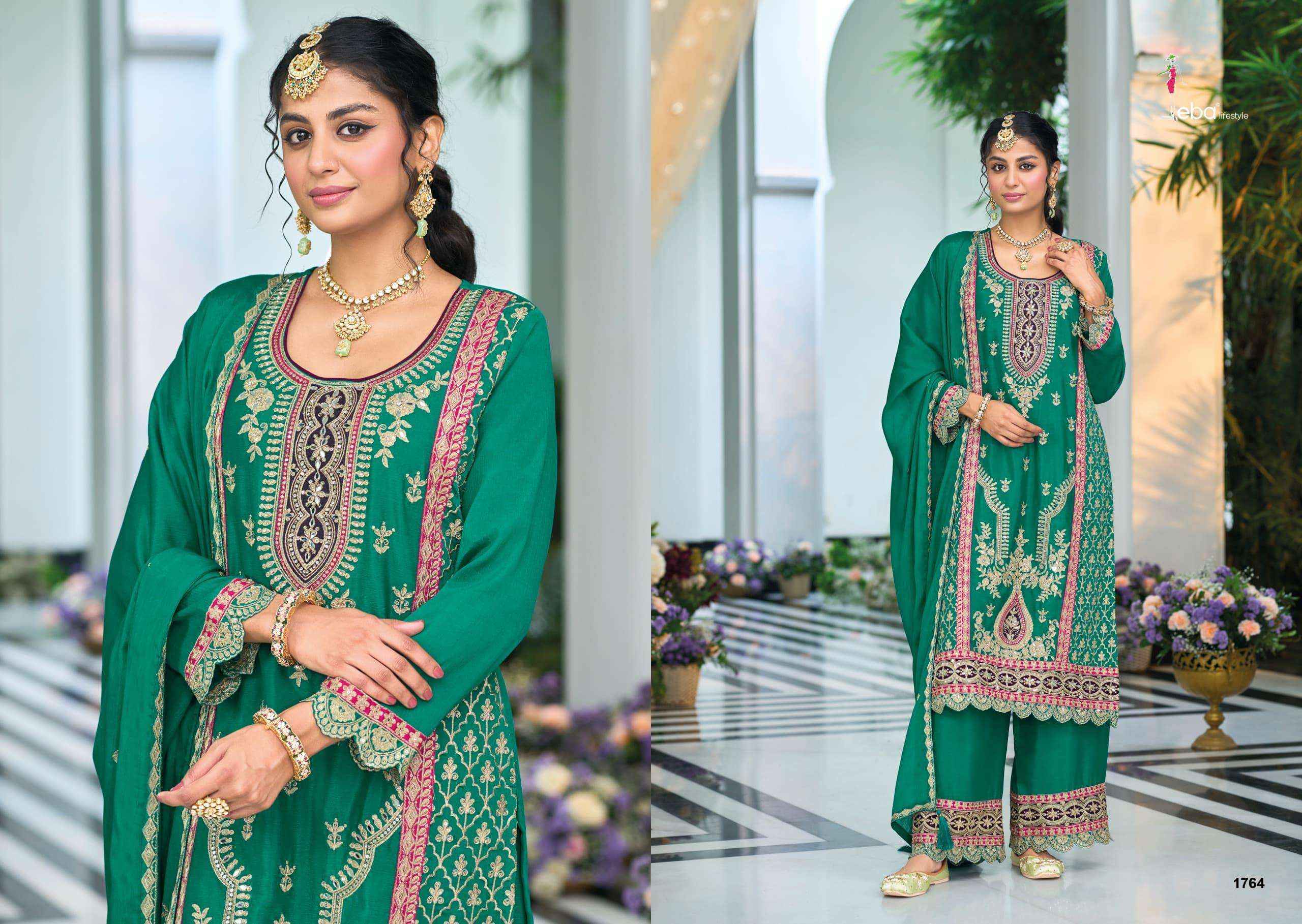 Eba Lifestyle Zohra Readymade Chinone Dress 3 pcs Catalogue