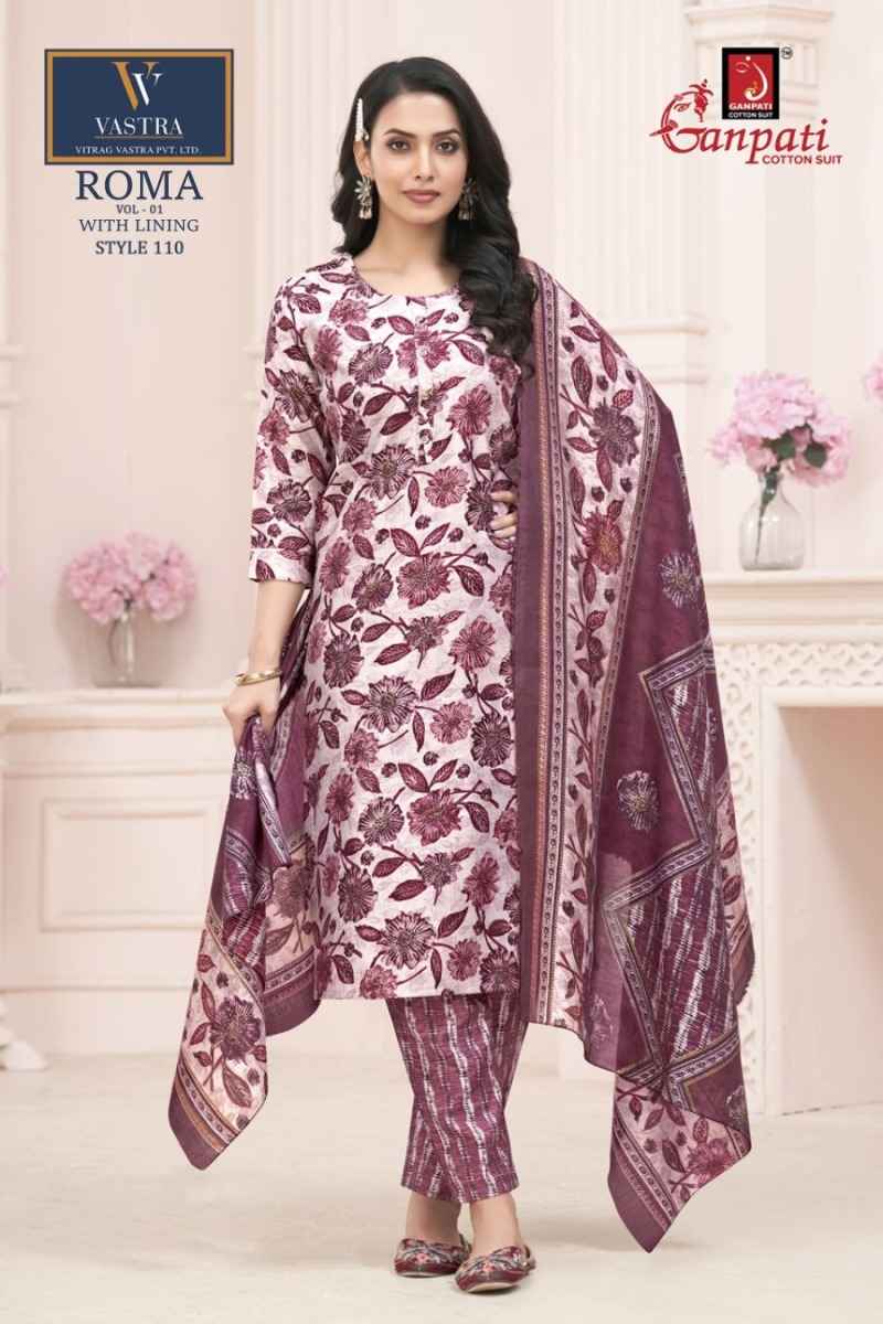 Ganpati Roma Vol 1 Readymade Mexican Silk Dress 15 pcs Catalogue
