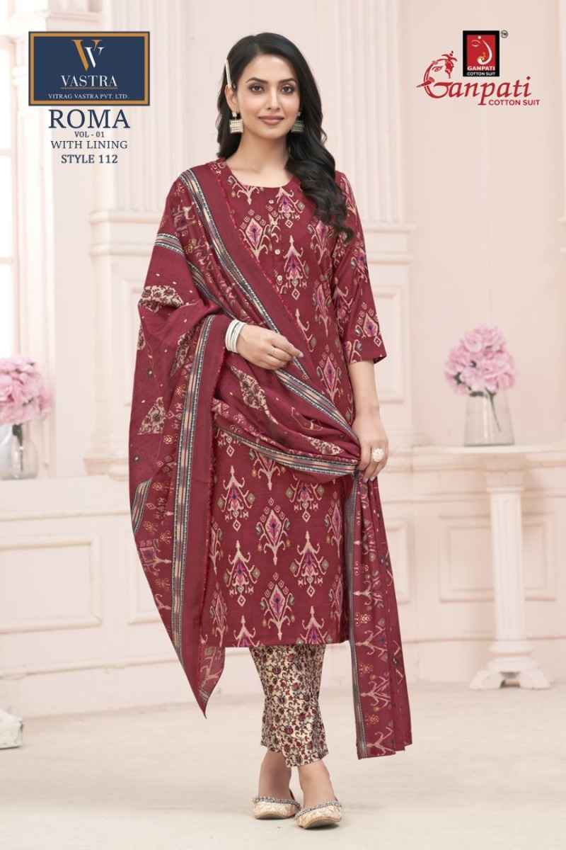 Ganpati Roma Vol 1 Readymade Mexican Silk Dress 15 pcs Catalogue