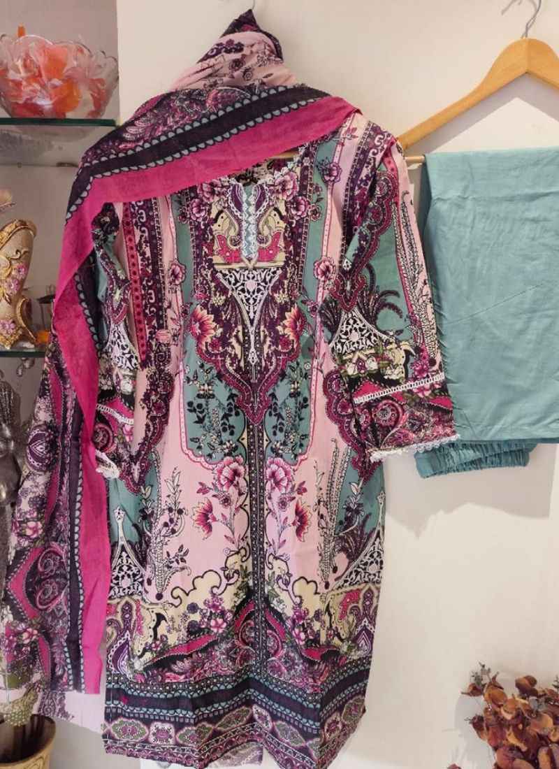 Hala Azure Vol 1 Readymade Lawn Cotton Dress 6 pcs Catalogue