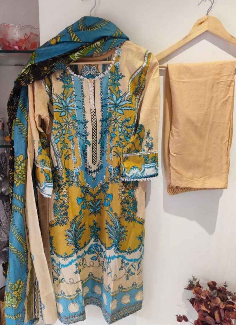 Hala Azure Vol 1 Readymade Lawn Cotton Dress 6 pcs Catalogue