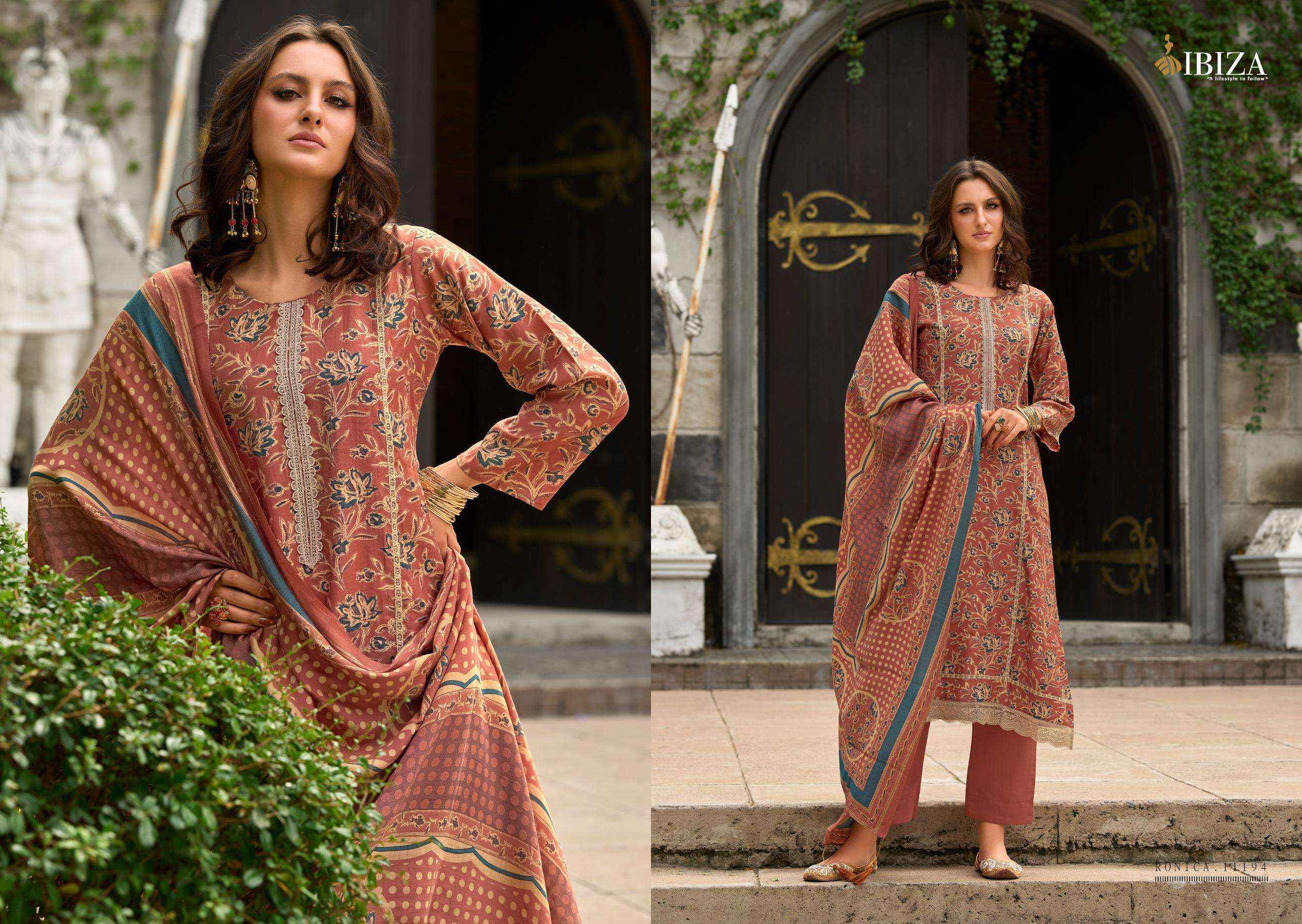 Ibiza Ronica Viscouse Dress Material 8 pcs Catalogue