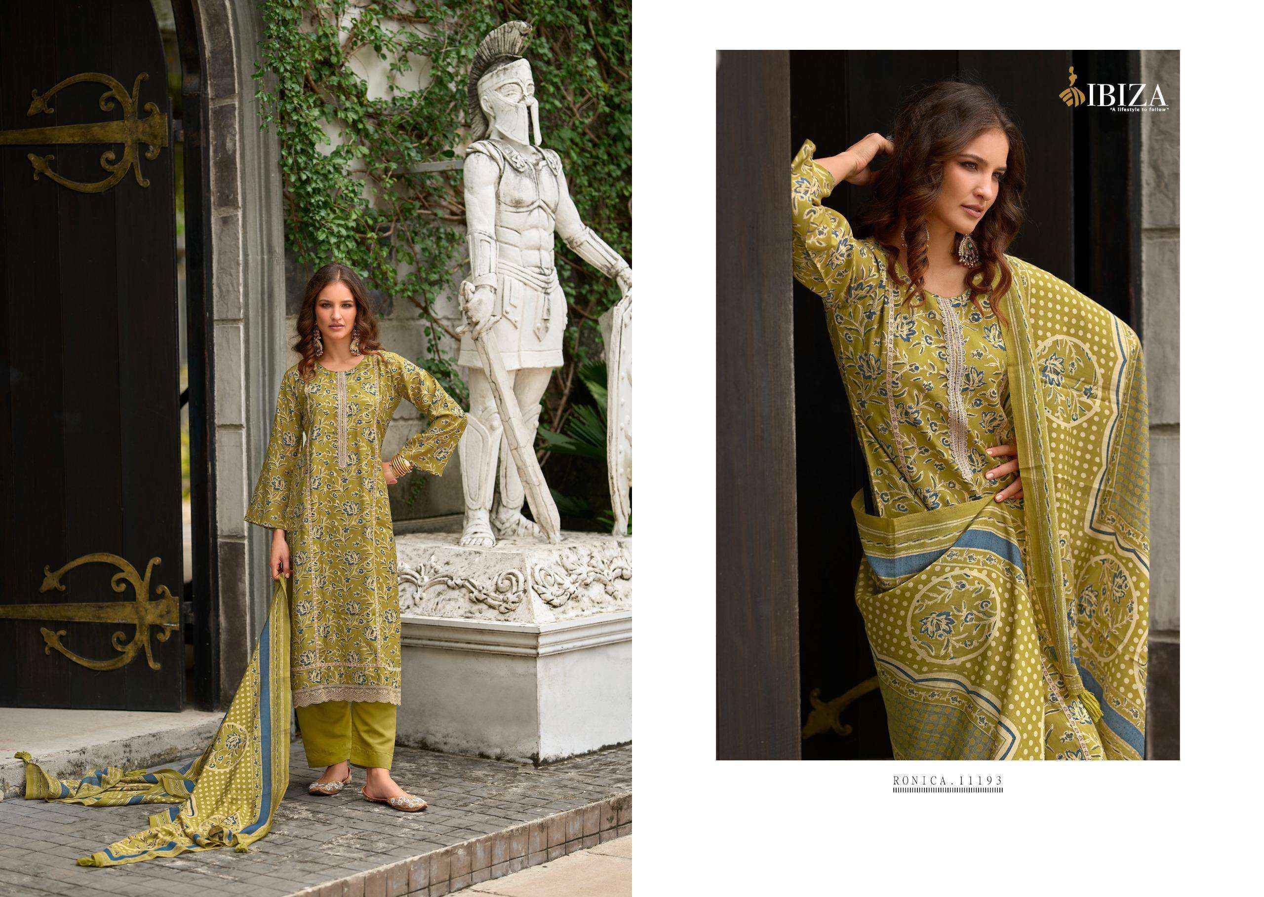 Ibiza Ronica Viscouse Dress Material 8 pcs Catalogue