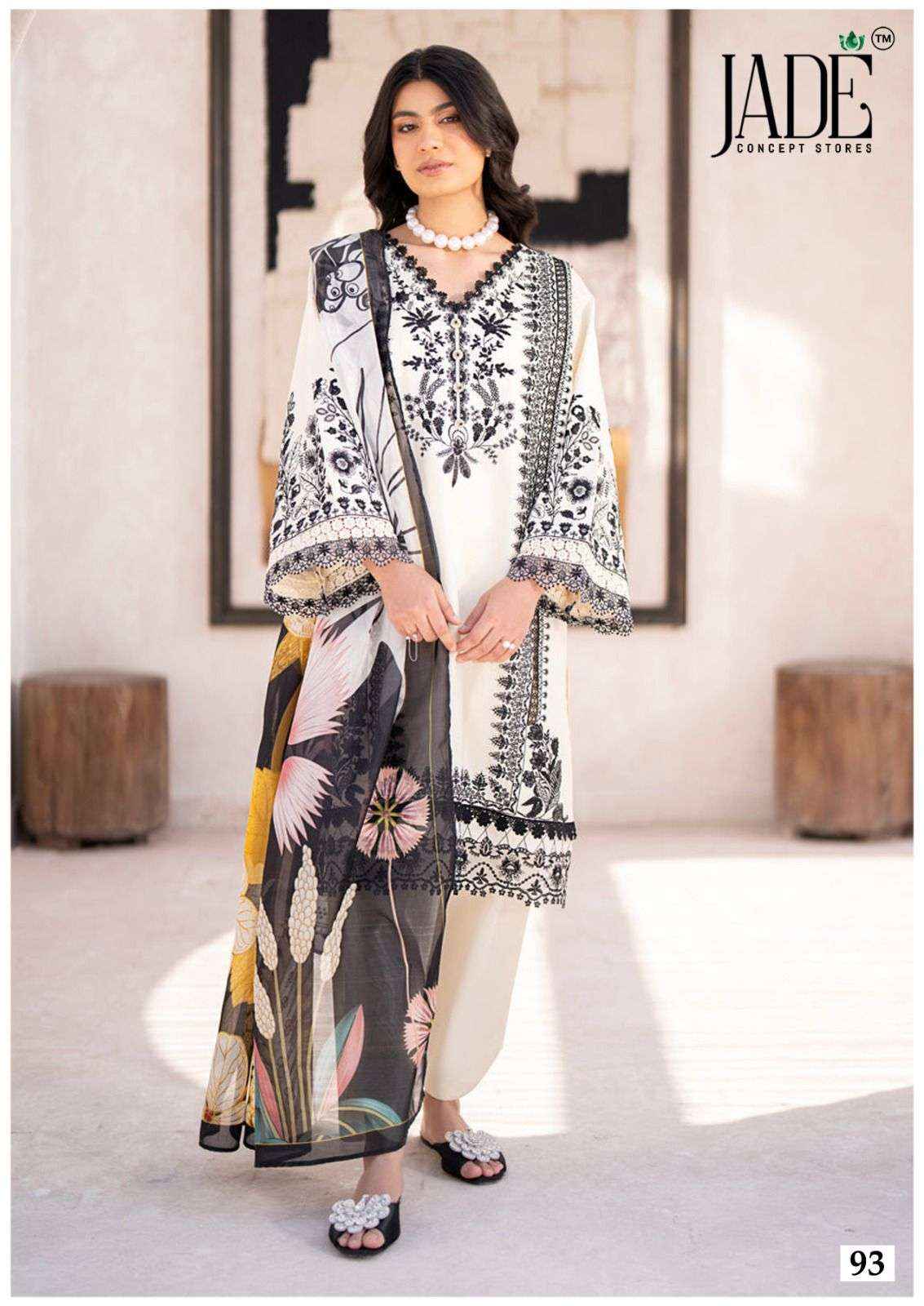 Jade Chevron Exclusive Heavy Cotton Vol 10  Readymade Lawn Cotton Dress 6 pcs Catalogue