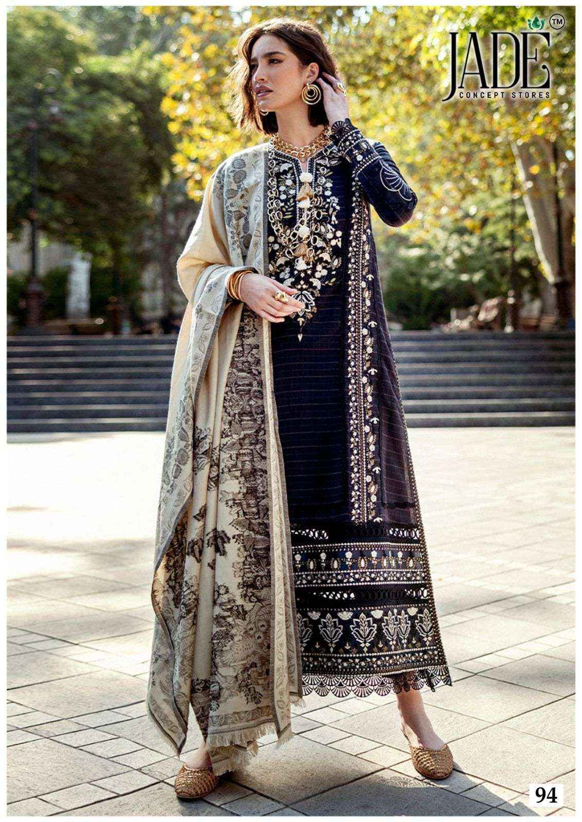 Jade Chevron Exclusive Heavy Cotton Vol 10  Readymade Lawn Cotton Dress 6 pcs Catalogue