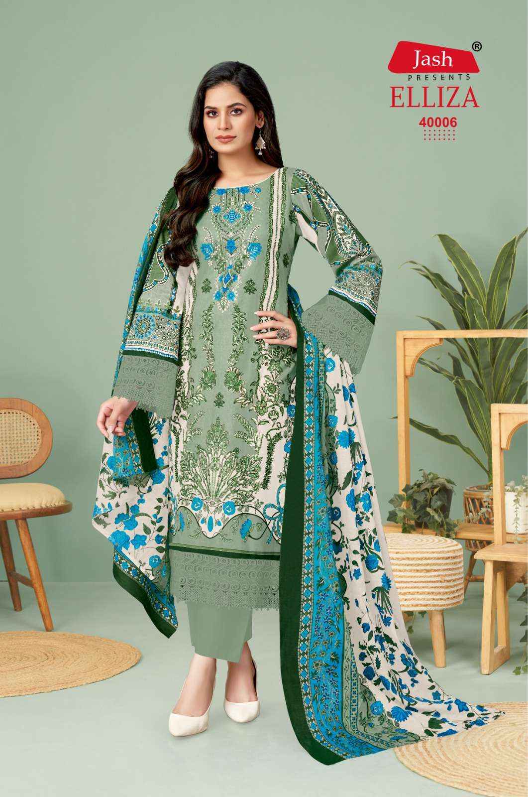 Jash Elliza Vol 40 Cotton Dress Material 10 pcs Catalogue