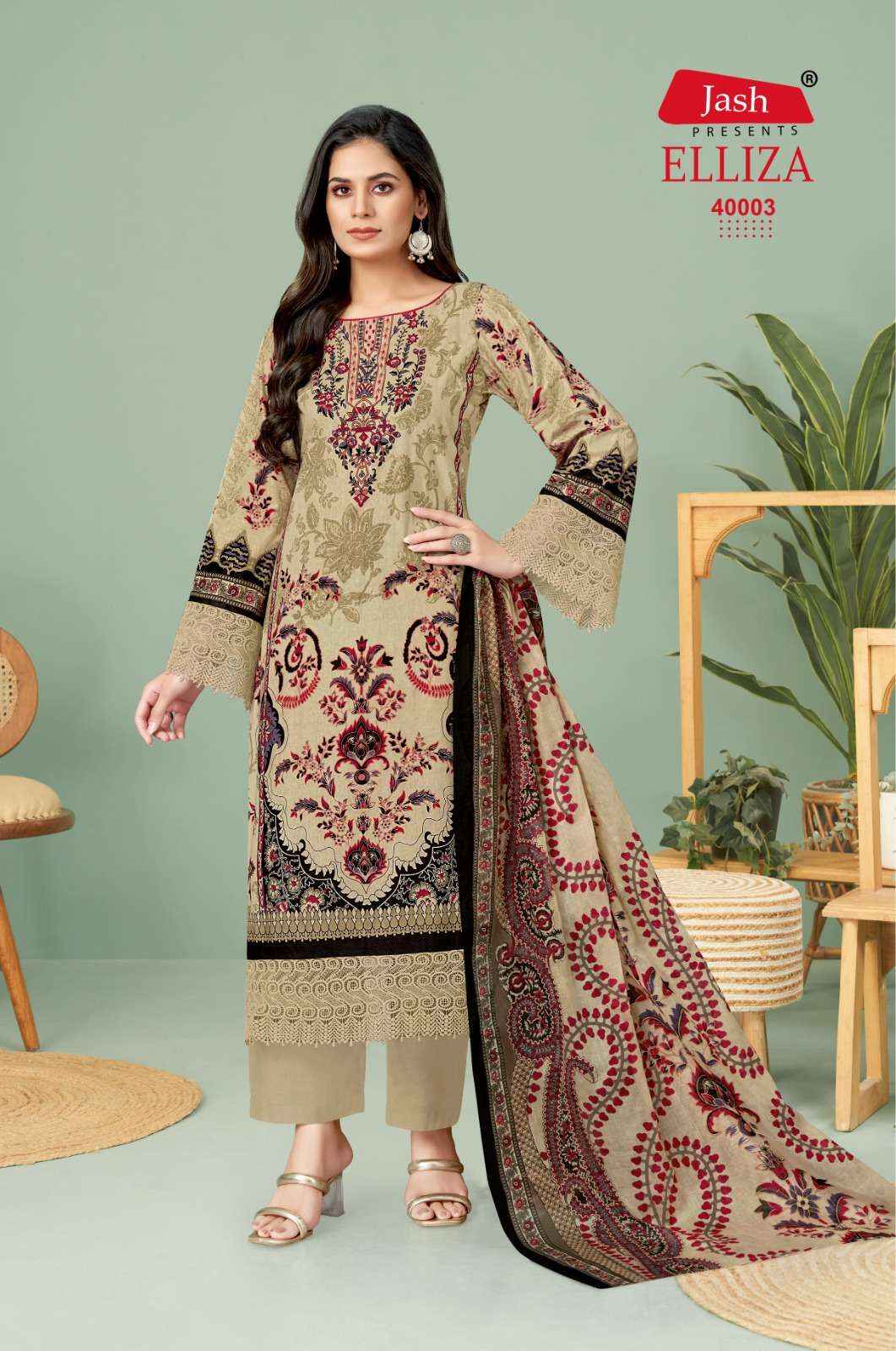 Jash Elliza Vol 40 Cotton Dress Material 10 pcs Catalogue