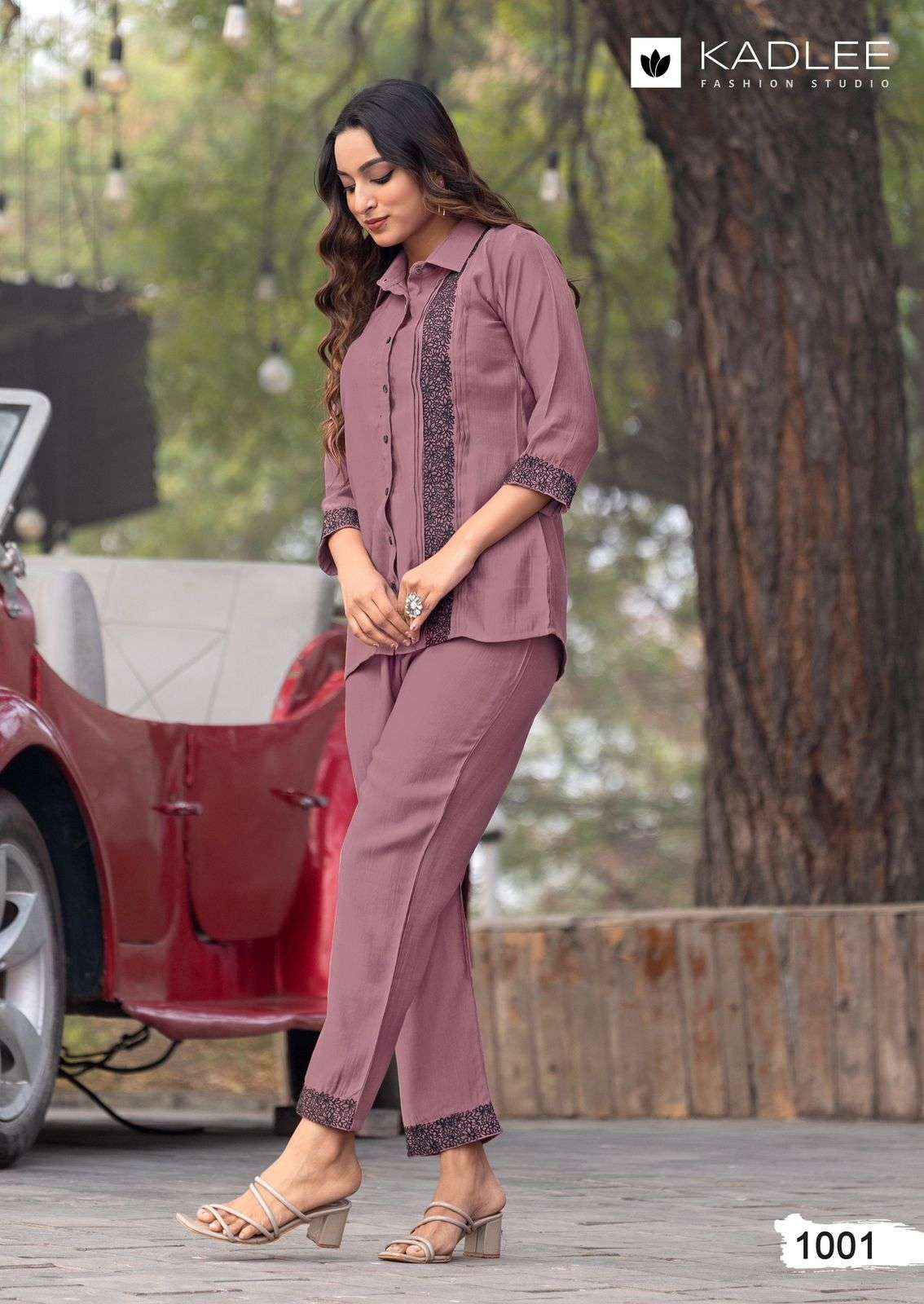 Kadlee High Touch Viscouse Co ord Set 6 pcs Catalogue