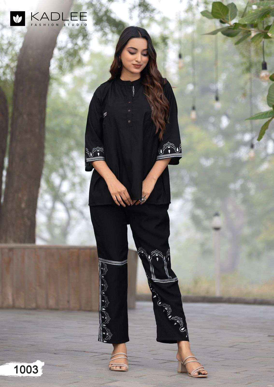 Kadlee High Touch Viscouse Co ord Set 6 pcs Catalogue