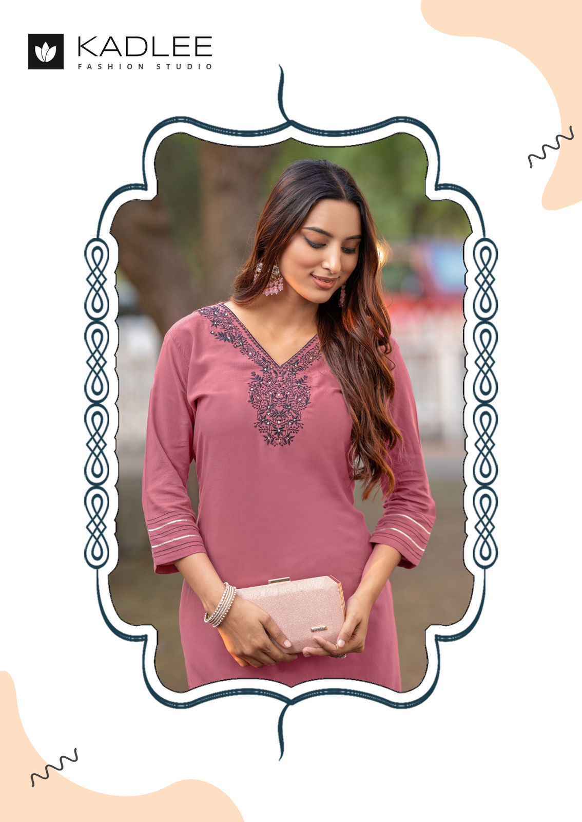 Kadlee Kaveri Vol 2 Rayon Kurti With Pant 6 Pc Catalouge