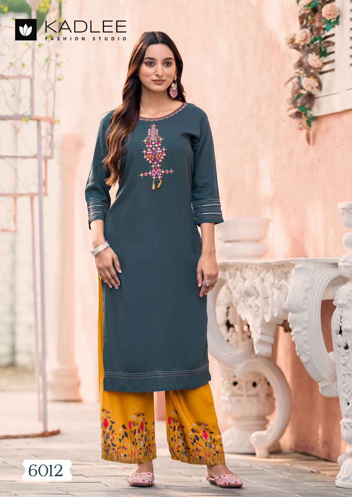 Kadlee Kaveri Vol 2 Rayon Kurti With Pant 6 Pc Catalouge