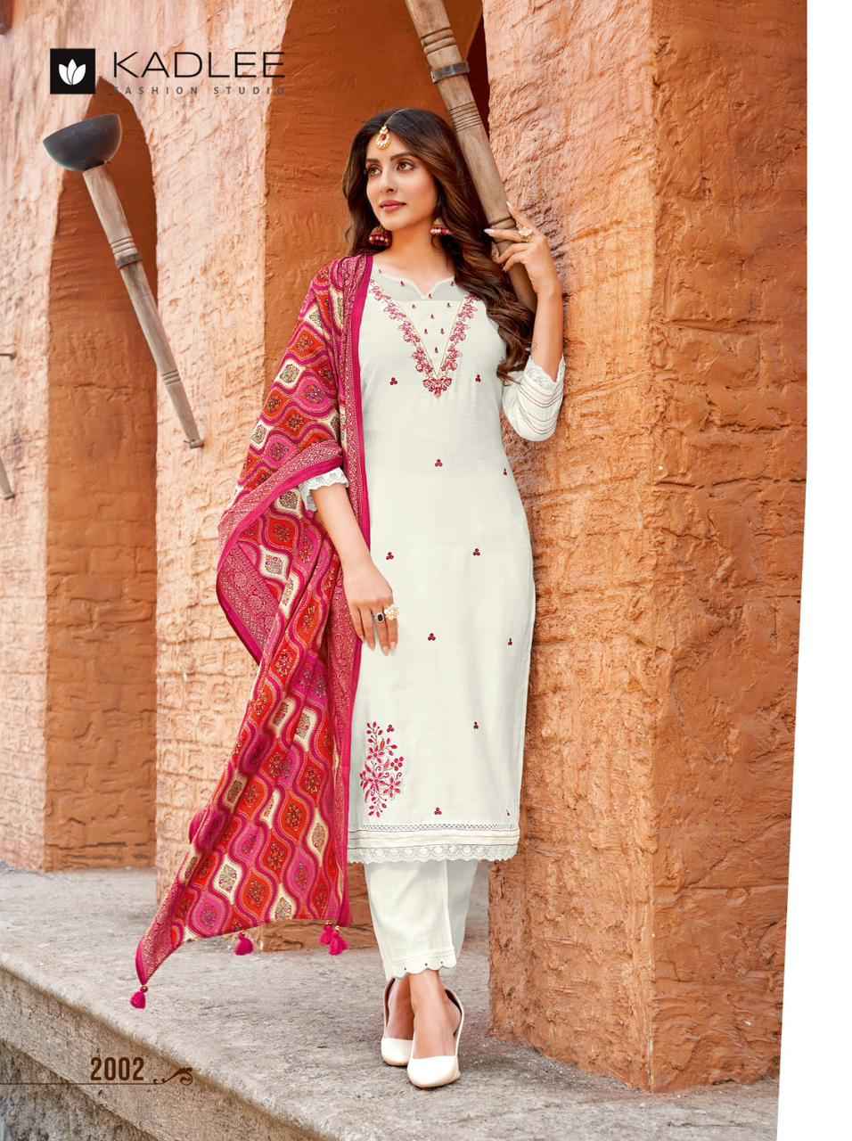 Kadlee Sahiyar Viscouse Kurti Combo 4 pcs Catalogue