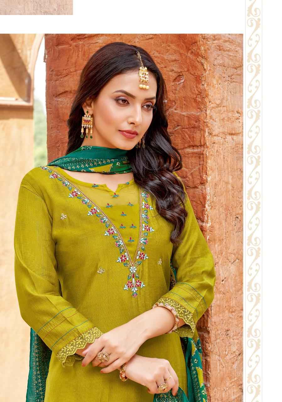 Kadlee Sahiyar Viscouse Kurti Combo 4 pcs Catalogue