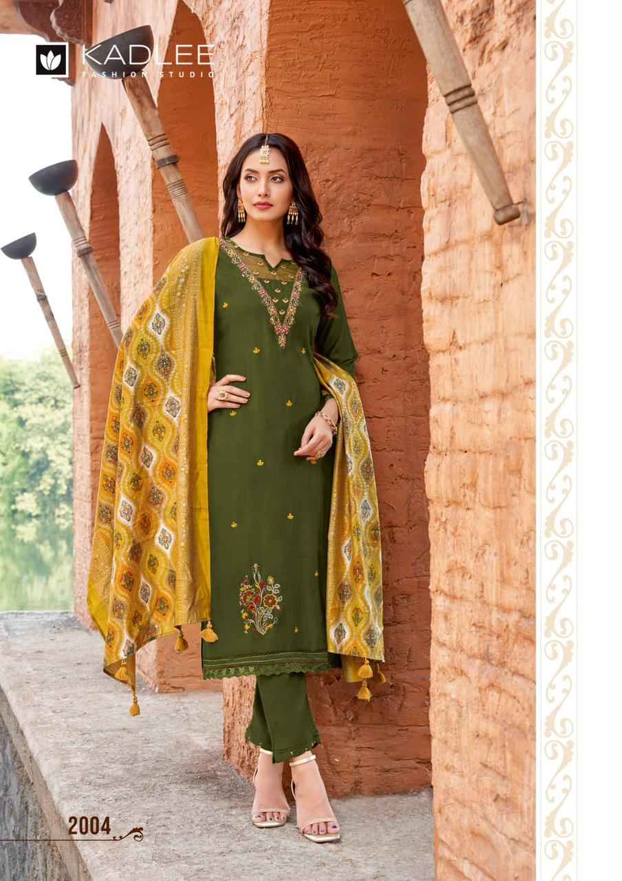 Kadlee Sahiyar Viscouse Kurti Combo 4 pcs Catalogue