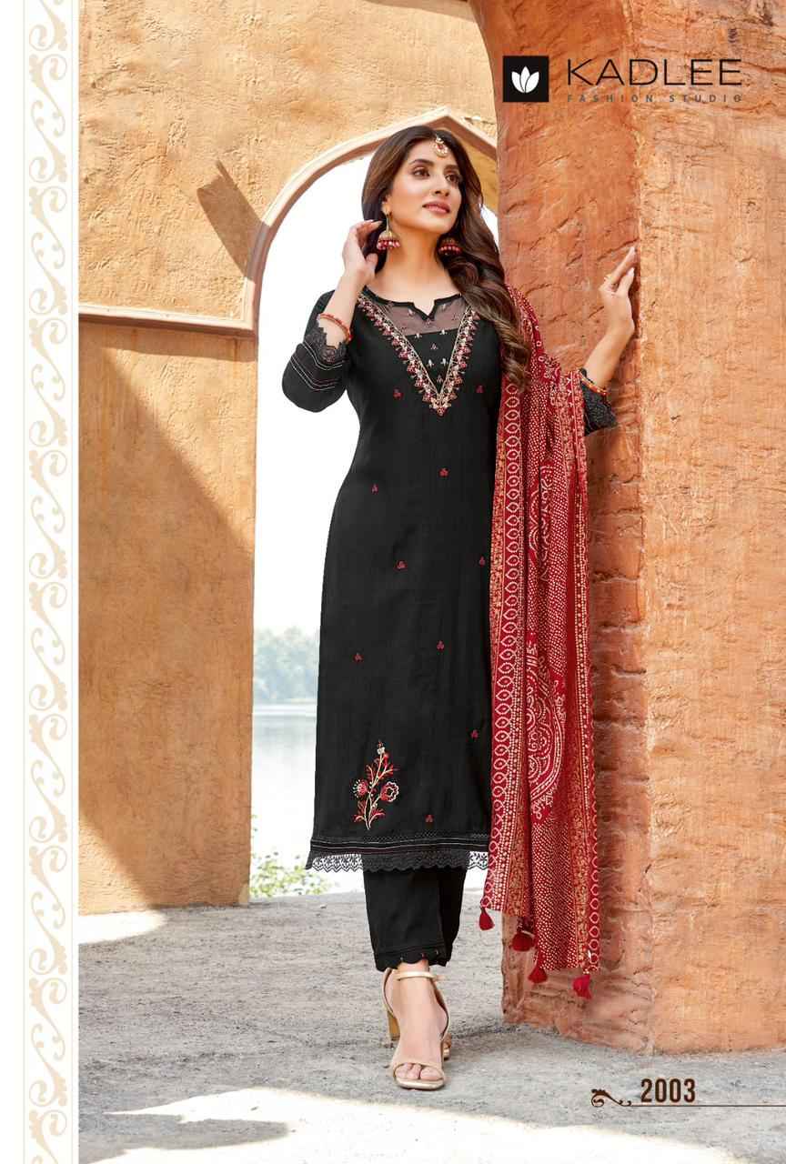 Kadlee Sahiyar Viscouse Kurti Combo 4 pcs Catalogue