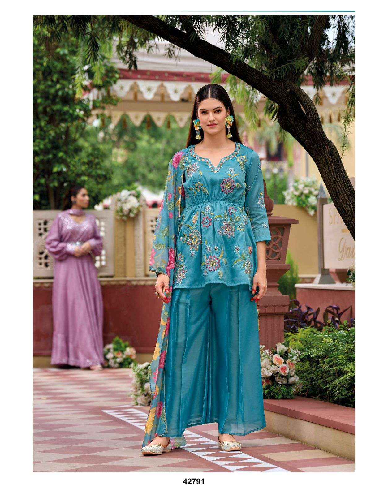 Kailee Fashion Sinjhar Readymade Viscouse Dress 4 pcs Catalogue