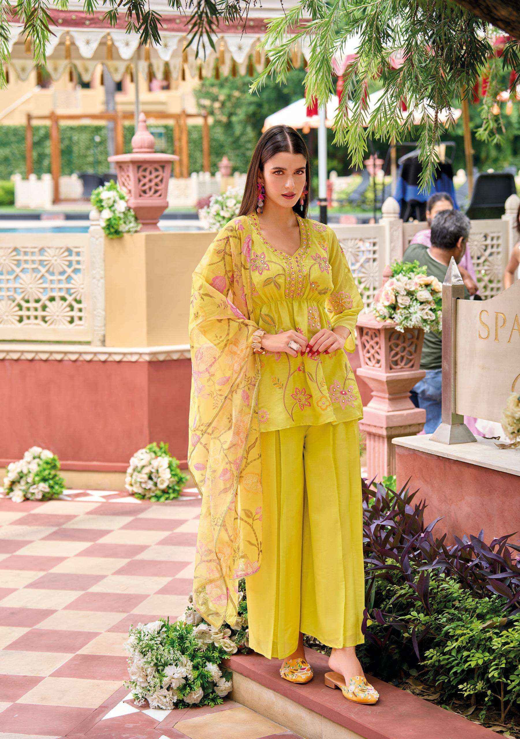 Kailee Fashion Sinjhar Readymade Viscouse Dress 4 pcs Catalogue