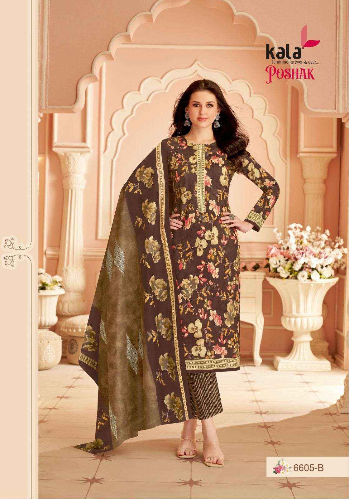 Kala Poshak Vol 1 Cotton Dress Material 12 pcs Catalogue