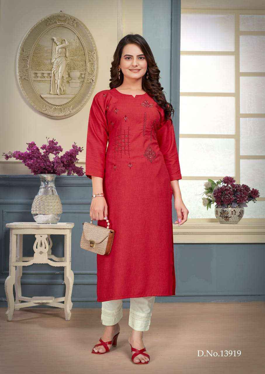 Kalaroop Kajree Fashion Kriti Viscouse Kurti 6 pcs Catalogue