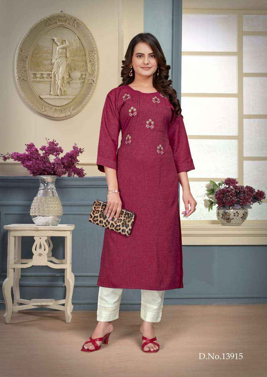 Kalaroop Kajree Fashion Kriti Viscouse Kurti 6 pcs Catalogue