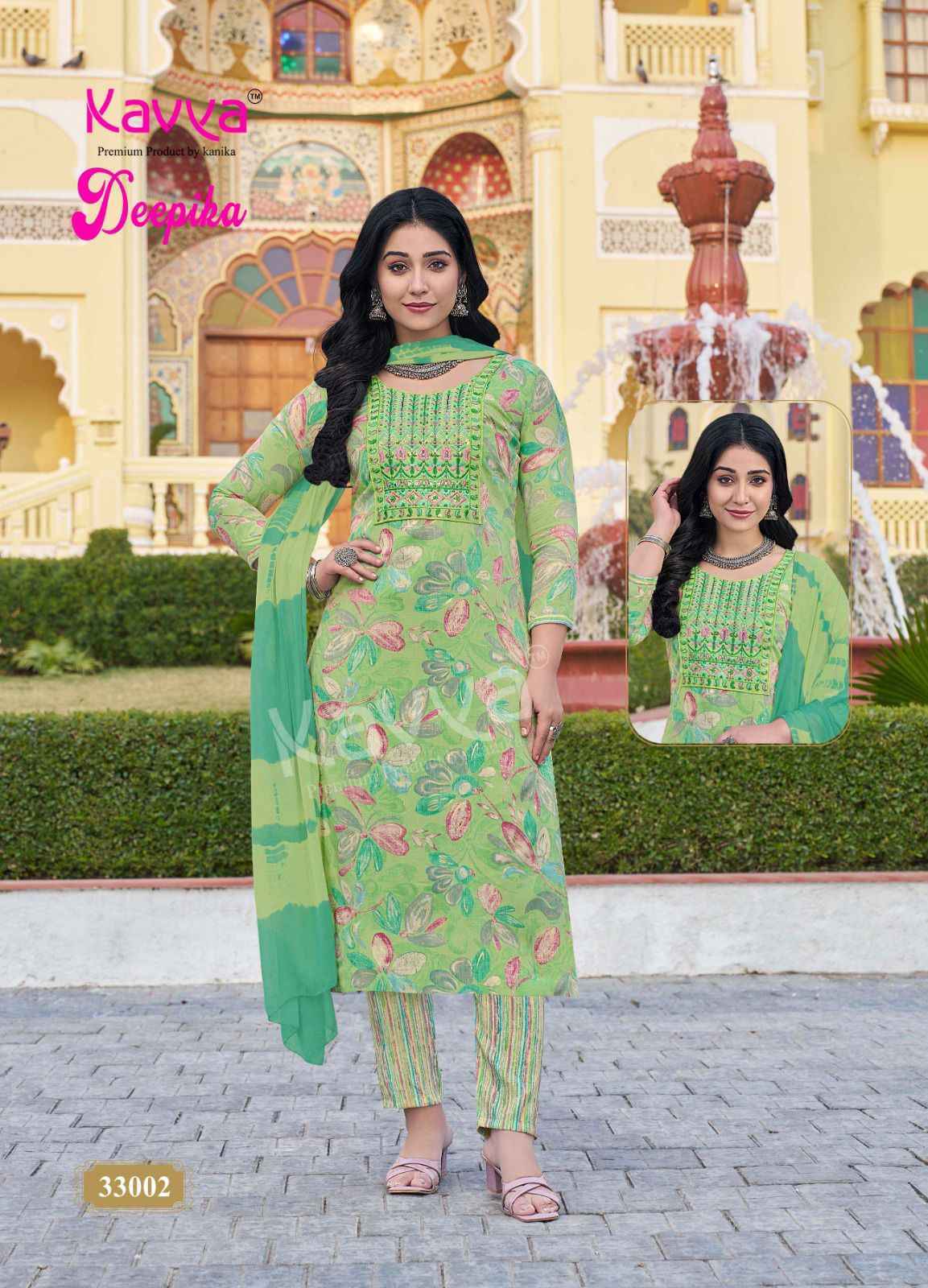Kavya Deepika Vol 33 Capsule Kurti Combo 10 pcs Catalogue