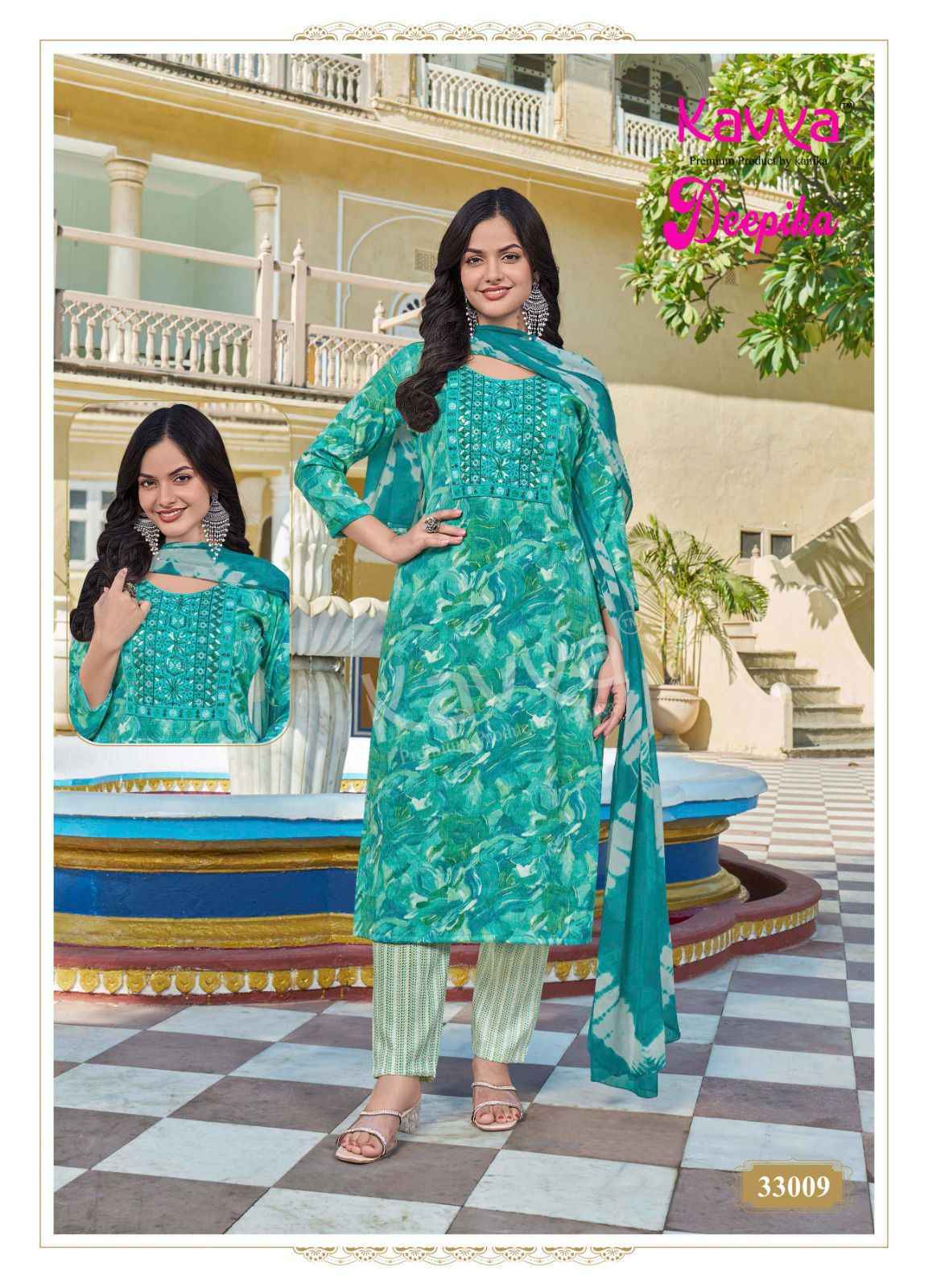Kavya Deepika Vol 33 Capsule Kurti Combo 10 pcs Catalogue