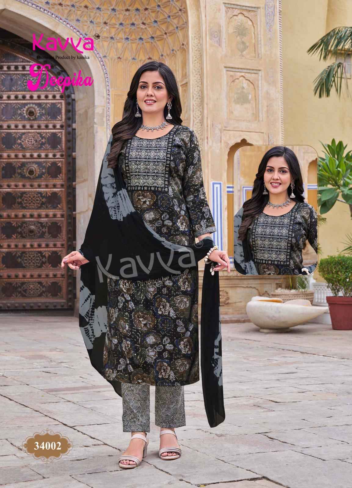 Kavya Deepika Vol 34 Capsule Kurti Combo 10 pcs Catalogue