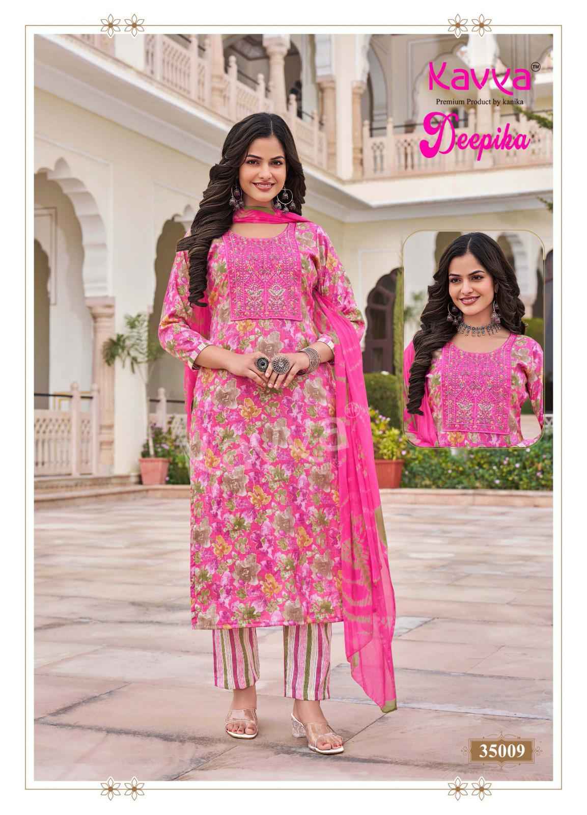 Kavya Deepika Vol 35 Capsule Kurti Combo 10 pcs Catalogue