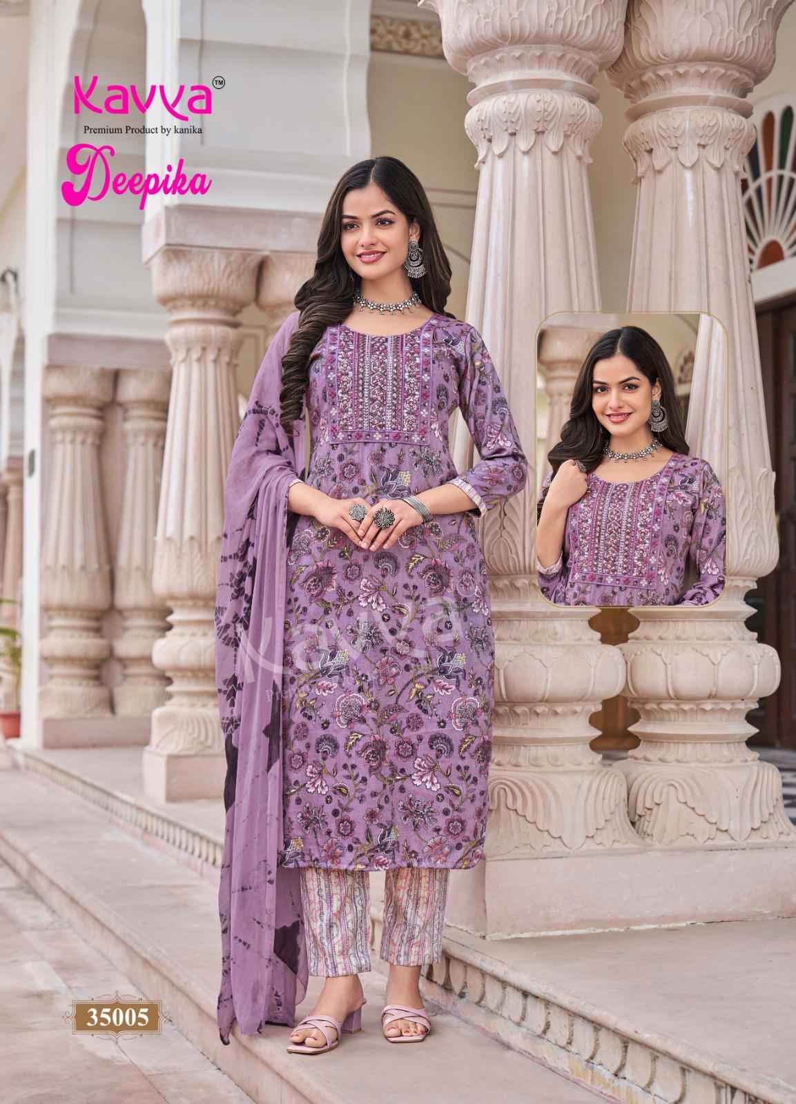 Kavya Deepika Vol 35 Capsule Kurti Combo 10 pcs Catalogue