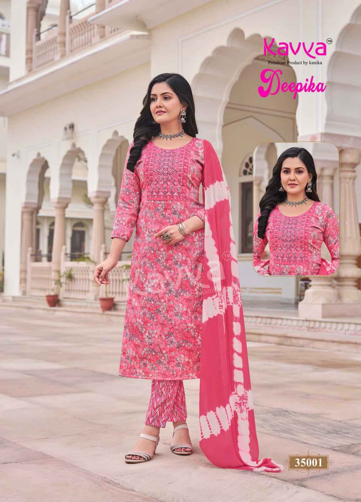 Kavya Deepika Vol 35 Capsule Kurti Combo 10 pcs Catalogue