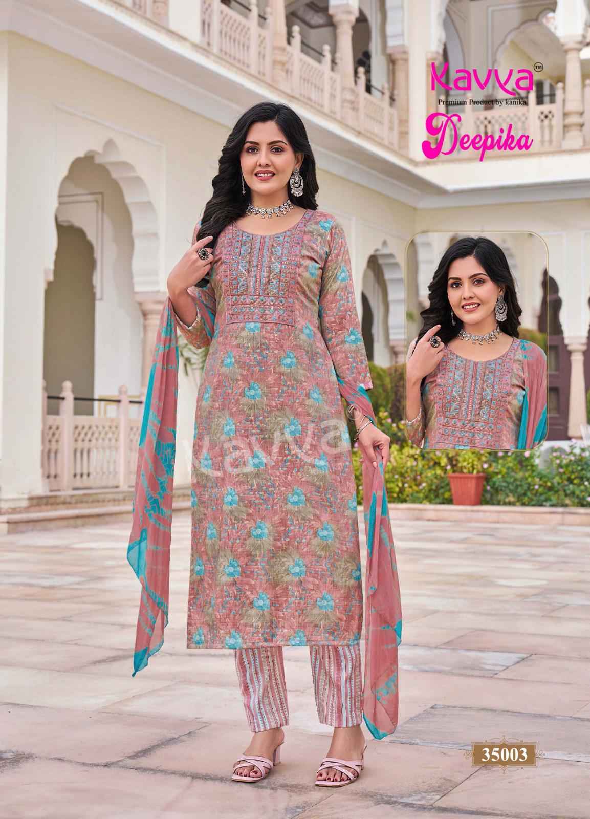 Kavya Deepika Vol 35 Capsule Kurti Combo 10 pcs Catalogue