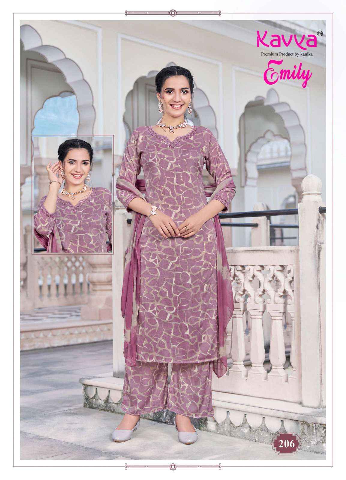 Kavya Emily Vol 2 Capsule Kurti Combo 8 pcs Catalogue