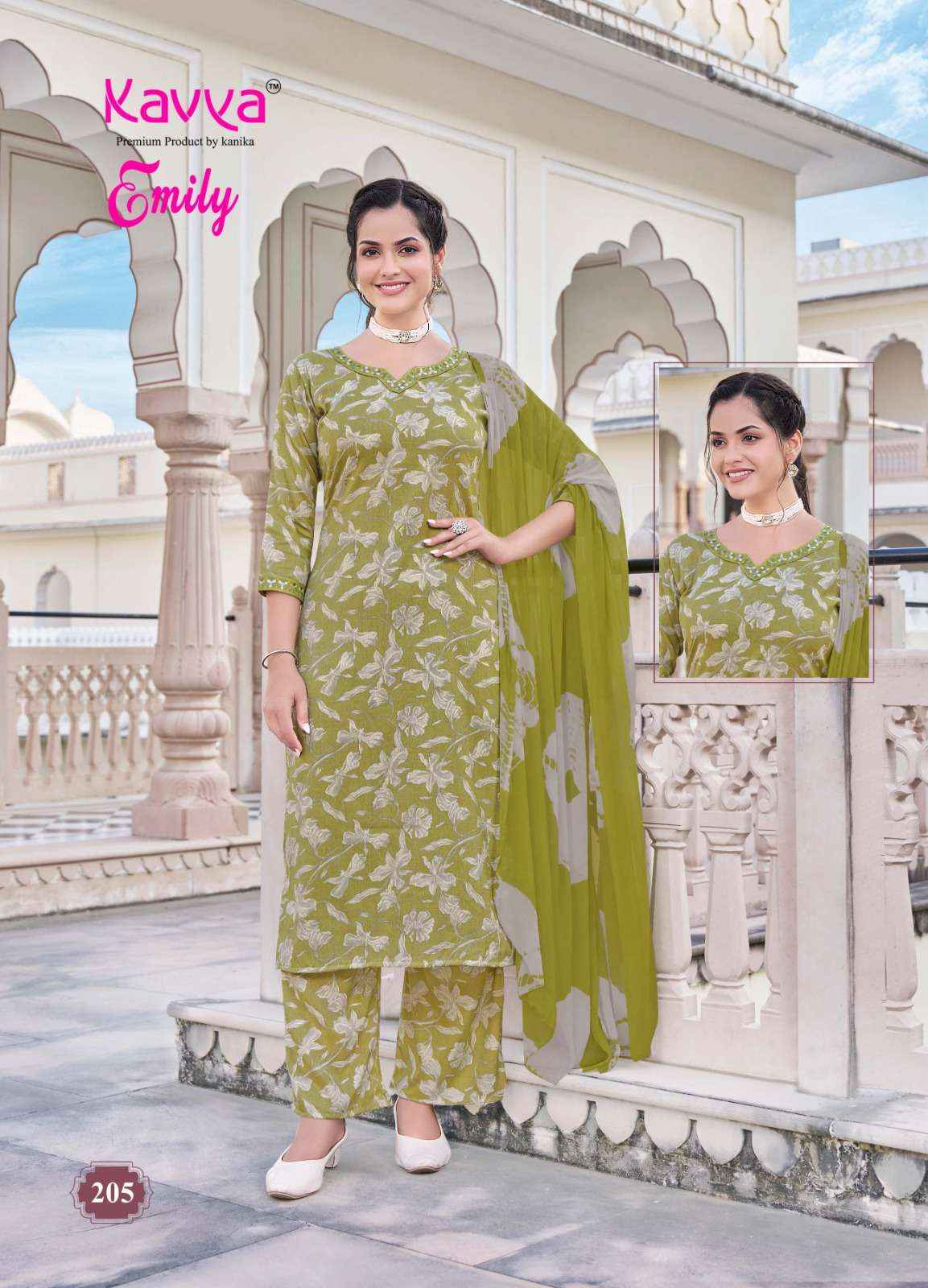 Kavya Emily Vol 2 Capsule Kurti Combo 8 pcs Catalogue