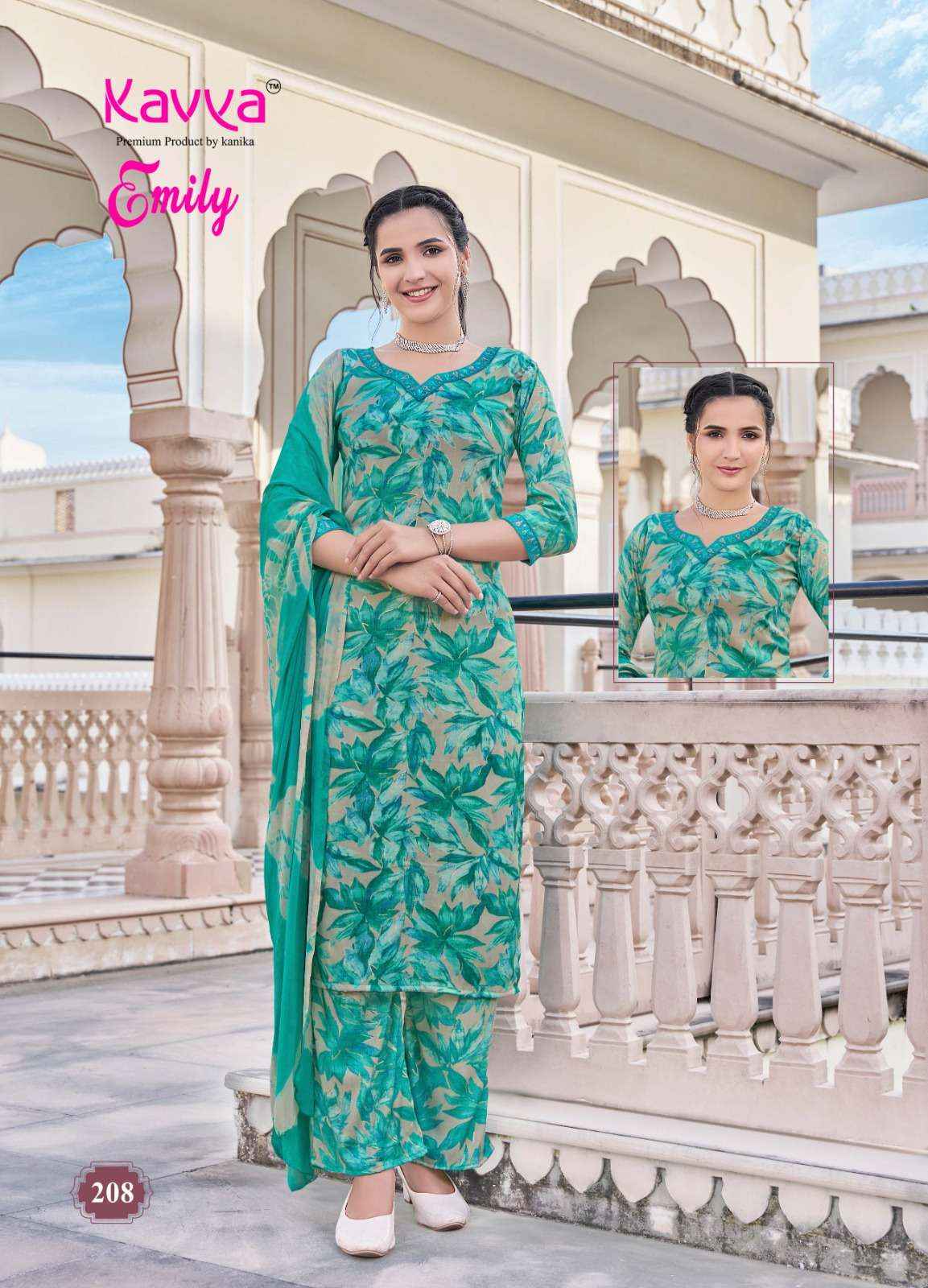 Kavya Emily Vol 2 Capsule Kurti Combo 8 pcs Catalogue