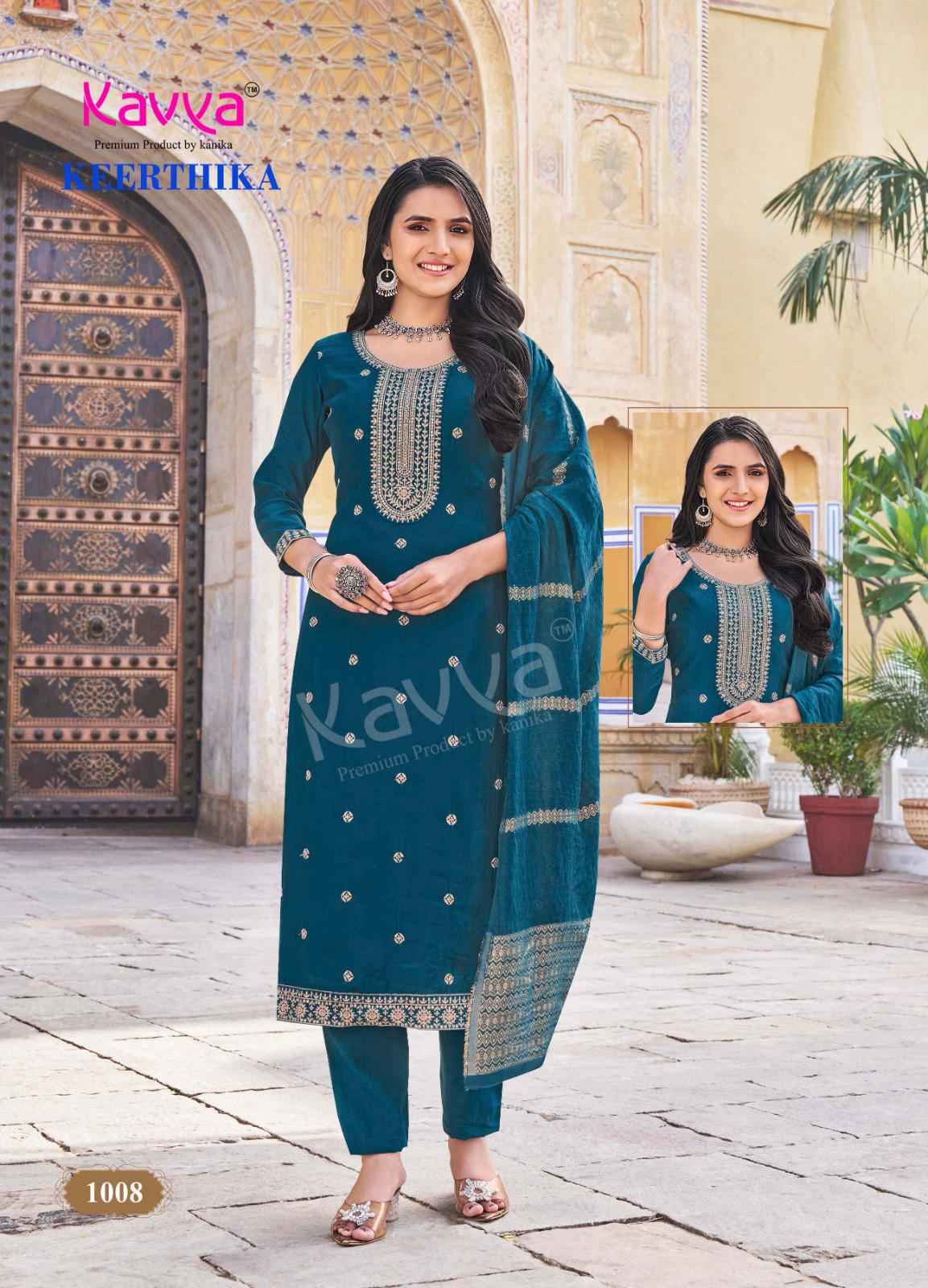 Kavya Keerthika Vol 1 Viscouse Kurti Combo 10 pcs Catalogue
